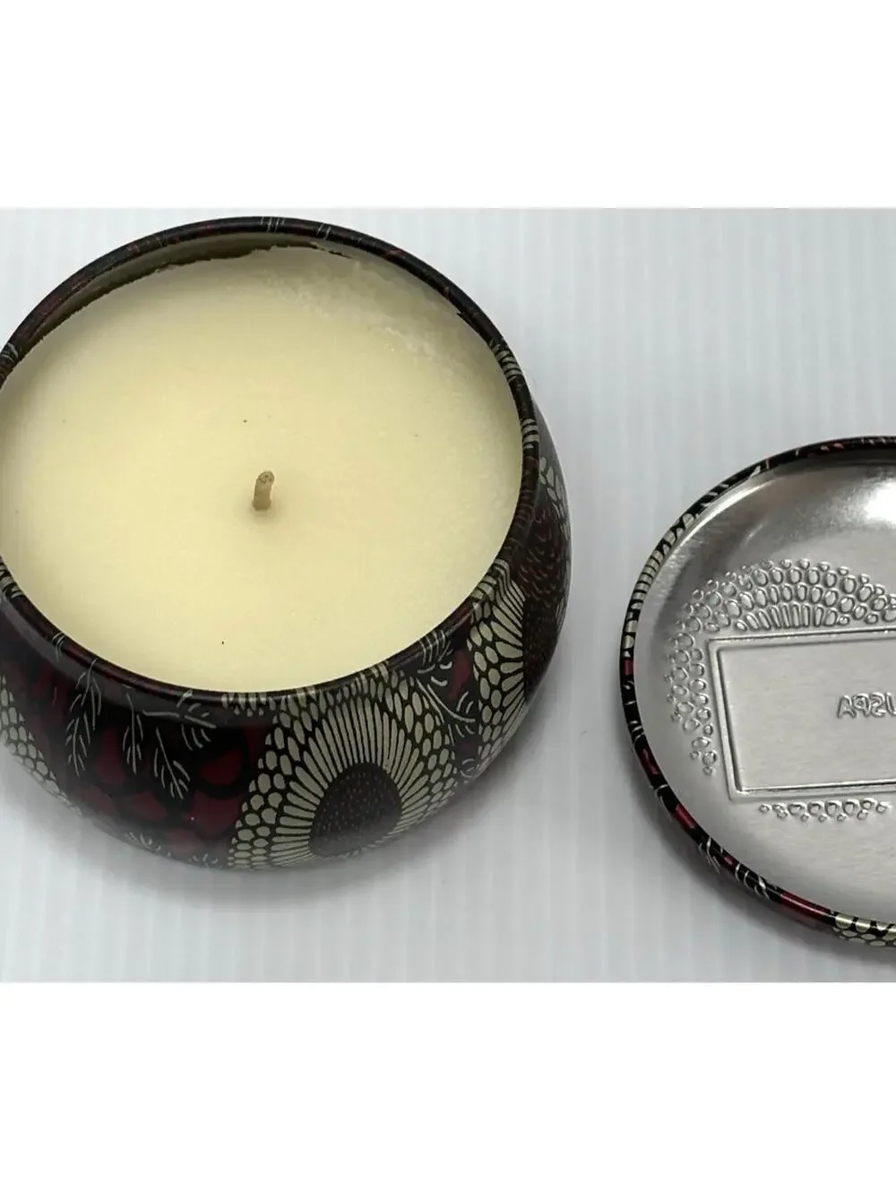 Voluspa Goji Tarocco Orange Mini Tin Candle 4oz/113g Citrus Fruity Fragrance NEW